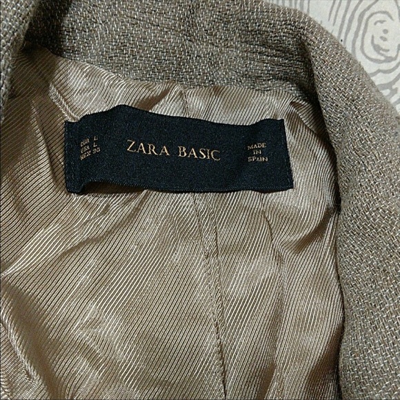 Cream Zara blazer coat - Picture 5 of 5